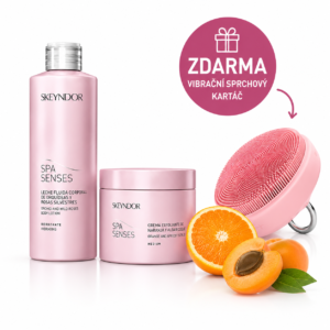 Tělové mléko + krémový peeling + dárek - 2 x 200ml